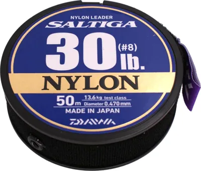 Obrázok produktu pre Daiwa Saltiga Nylon Leader 0,47 mm 13,6 kg 50 m vlasec