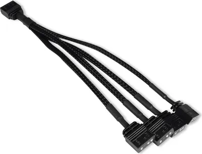 Obrázok produktu pre Alphacool 18710, Rozdeľovací kábel RGB, Plast, Čierna, 1 kusov