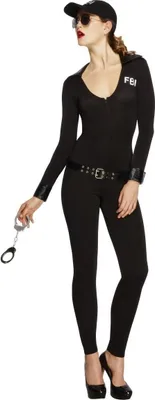 Produktbild von y FBI Agentin Kostüm Flirt Outfit Agent Gr. 36/38 (S), 40/42 (M), Größe:M