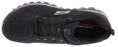 Produktbild von Skechers Damen Graceful Get Connected Sneakers, Black Mesh Trim, 37 EU
