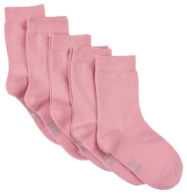 Zdjęcie produktu dla Minymo Ankle Solid Socks 5 Pairs Pink EU 35-38 Girls Pink EU 35-38