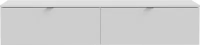 Produktbild von Lowboard >LIBERTAD< in Weiss - 178,8x37,5x34,8cm (BxHxT)