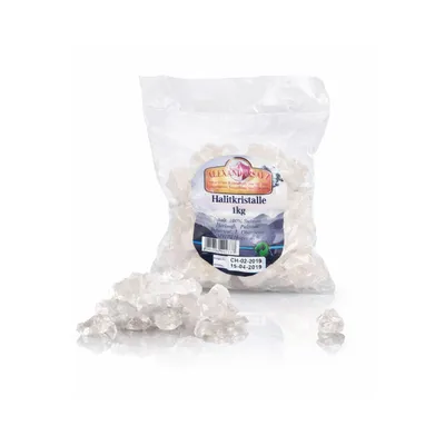 Produktbild von Alexandersalz Halit Kristallsalz Halith für Salzsole 1kg
