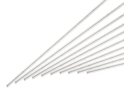 Zdjęcie produktu dla Pręty okrągłe, średnica 2,5 mm, długość 500 mm, zestaw 10 sztuk, idealne do projektów rękodzielniczych