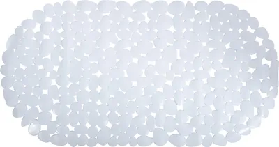 Produktbild von MSV Dusche/Badewanne rutschfeste Matte Badezimmer - pvc - weis - 35 x 68 cm