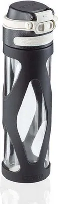 Produktbild von Leifheit 03254, 600 ml, Tägliche Nutzung, Fitness, Sport, Schwarz, Transparent, Glas, Polypropylen (PP), Silikon, Erwachsener, Mann/Frau