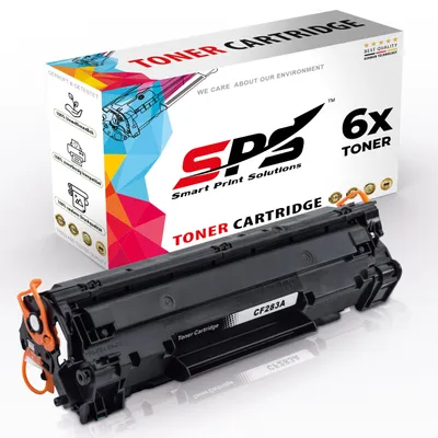 Produktbild von 6x Toner 83A CF283A Schwarz Kompatibel für HP Laserjet Pro MFP M125R Drucker