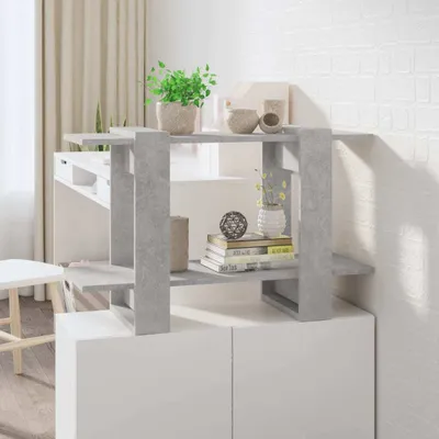 Produktbild von "2026 Promotion" Bücherregal - Standregal - Aktenregal - Betongrau 80x30x51 cm - - Wohnzimmerschrank CC27544
