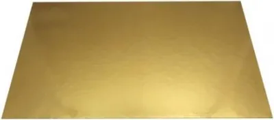 Produktbild von Rechteckiger Goldsockel 45x32 cm 1 Stk.