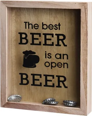 Obrázek produktu pro Dekorační zásobník na zátky od piva, 20 x 25,5 cm,