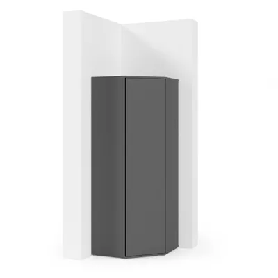 Produktbild von Eckschrank "Modulo", Kleiderschrank, Graphit Matt