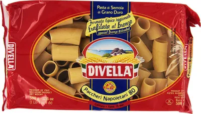 Produktbild von 12x Divella Pasta Paccheri Napoletani N.80 500g