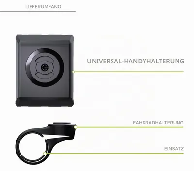 Produktbild von 71 SP CONNECT Smartphonehalterung Bundle Universal Phone Holder