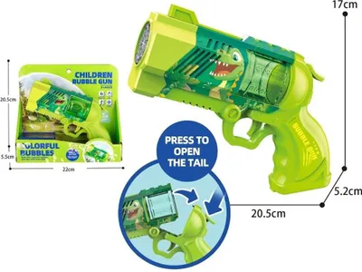 Produktbild von Seifenblasenpistole.n/bat Dino 012809 92860
