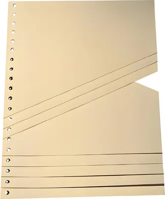 Produktbild von Trennblätter chamois