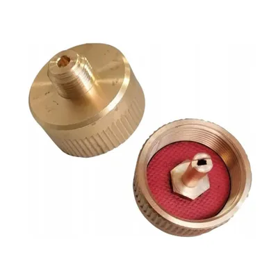 Immagine prodotto di Raccordo adattatore per gas Zatech 7/16" x 1" filettatura US MAPP per bombole di gas, cannello per saldatura, barbecue a gas da campeggio