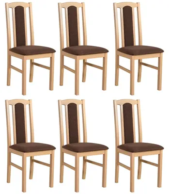 Produktbild von ESSZIMMERSTUHL - 6er-Set Bos 7 sonoma soro 28