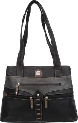 Immagine prodotto di Charm&Shape Borsa a tracolla da donna di medie dimensioni Nero