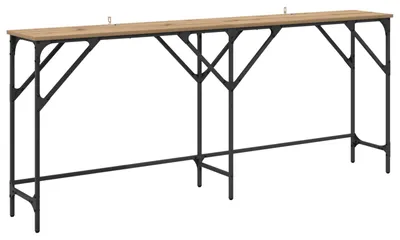 Obrázek produktu pro Konzolový stolek Artisanový dub 180 x 30 x 75 cm