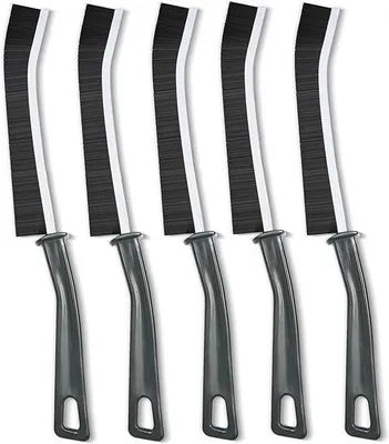 Image de Jeu de 5 brosses de nettoyage d'angles, à poils durs, pour un nettoyage en profondeur