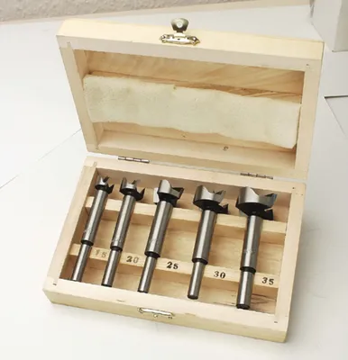 Produktbild von BRÜDER MANNESMANN M 540-5 Forstner-Bohrer-Satz 5-tlg.