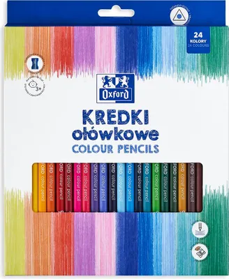 Produktbild von Oxford-Bleistiftkreiden 24 Farben