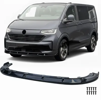 Produktbild von Frontspoiler Lippe Spoiler schwarz glänzend für VW T7 2024