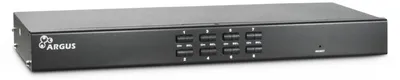 Obrázek produktu pro Inter-Tech KVM AS-9108DU, 1920 x 1080 px, Full HD, Instalace do racku, Černá
