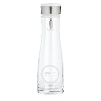 Produktbild von GROHE 4040500, Karaffe, 1 l, Transparent, Glas, Rund, Kunststoff