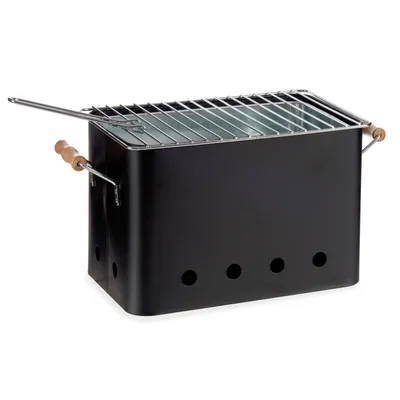 Produktbild von Tragbarer Grill mit Griffen, aus Eisen und Zink