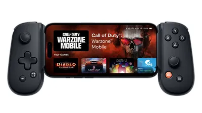 Zdjęcie produktu dla Backbone One for iPhone PlayStation Edition White Lightning Gamepad PC, Playstation, Xbox, iOS