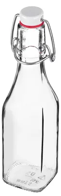 Image de Bouteille en verre avec bouchon à clip mécanique - 250 ml - 1 pièce