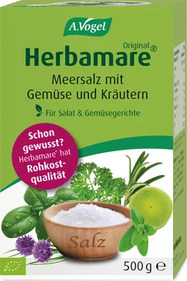 Produktbild von Herbamare Salz Nachfüllbeutel A.Vogel 500 g