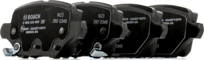 Produktbild von BOSCH Bremsbeläge Satz Hinten für OPEL Mokka / Mokka X (J13) 0 986 424 895
