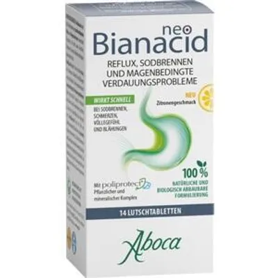Obrázek produktu pro Neo Bianacid pastilky s citronovou příchutí 14 ks