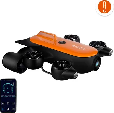 Produktbild von Geneinno T1 200m 4K UHD underwater drone