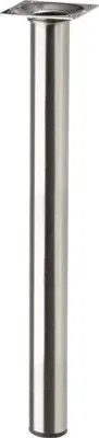 Produktbild von Tarrox Tischbein rund Ø 30 x 600 mm, Edelstahl Nachbildung