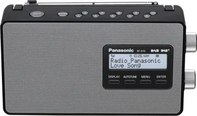 Produktbild von Panasonic RF-D10EG-K Radio DAB+ Schwarz / Grau