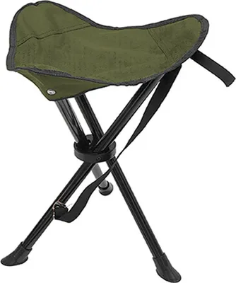 3-Bein Klapphocker Dreibeinhocker Campinghocker Anglerhocker Tragegurt