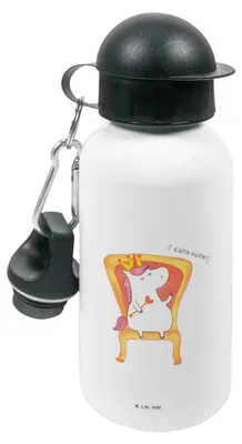 Produktbild von Mr. & Mrs. Panda Kindertrinkflasche Einhorn Prinzessin - Weiß - Geschenk, Trinkflasche Kita, Unicorn, Geburtstag, Monat, Geburtstagsgeschenk, Wasserflasche, Kinder