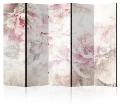 Immagine prodotto di LUMASOUL Paravento Bifacciale, paravento divisorio per interni, Motivo floreale, 225x172 cm