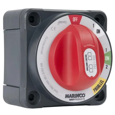 Immagine prodotto di Interruttore di controllo a doppio banco Bep Marine Pro Installer 400A