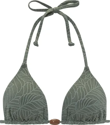 Produktbild von LASCANA Triangel-Bikini-Top Fay oliv Größe 44 Cup C/D