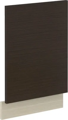 Produktbild von Tür für Einbau-Geschirrspüler CHRYSI – 570 x 446 cm, Eiche Ferrara / Legano dunkel