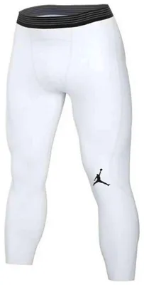 Image de Leggings Jordan Jordan Dri-FIT Air Men's 3/4-Length Tights "White" pour Homme