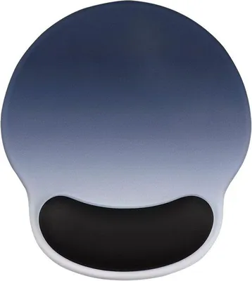 Produktbild von Ergonomische Gel-Mauspad mit Handgelenkauflage – Bequeme, schwarze Mauspad mit rutschfester Unterseite – Perfekt für Zuhause und Büro