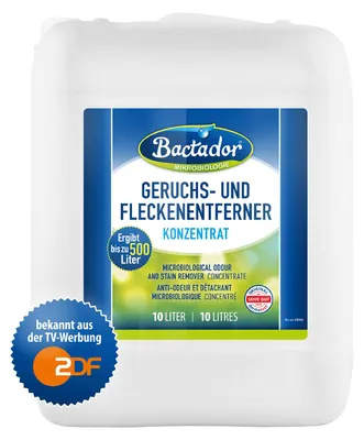 Produktbild von Bactador Geruchs- und Fleckenentferner Konzentrat 10 L