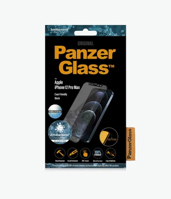 Produktbild von PanzerGlass Apple iPhone 12 Pro Max CF Entspiegelt AB E-to-E, black