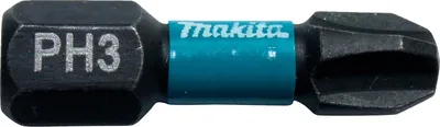 Produktbild von Makita Bit PH3 Impact Black, PH3, 2 Stk., 25 mm