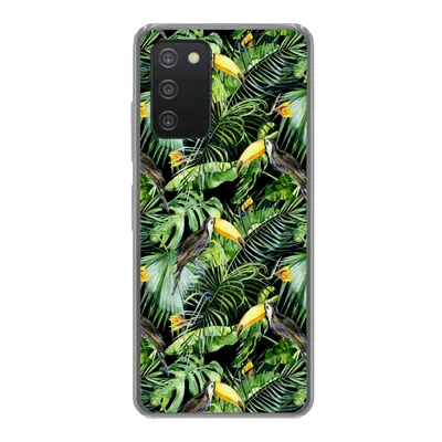 Produktbild von MuchoWow® Handyhülle Schutzhülle Hülle für Samsung Galaxy A53 5G Tukan - Muster - Pflanzen Silikon Softcase Handy Hülle - Schutzabdeckung